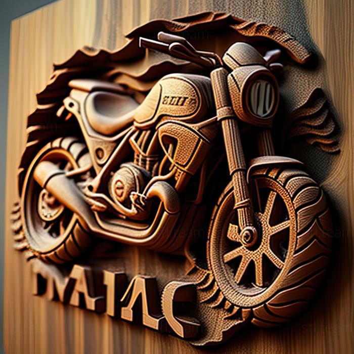 3D модель Ducati Scrambler (STL)